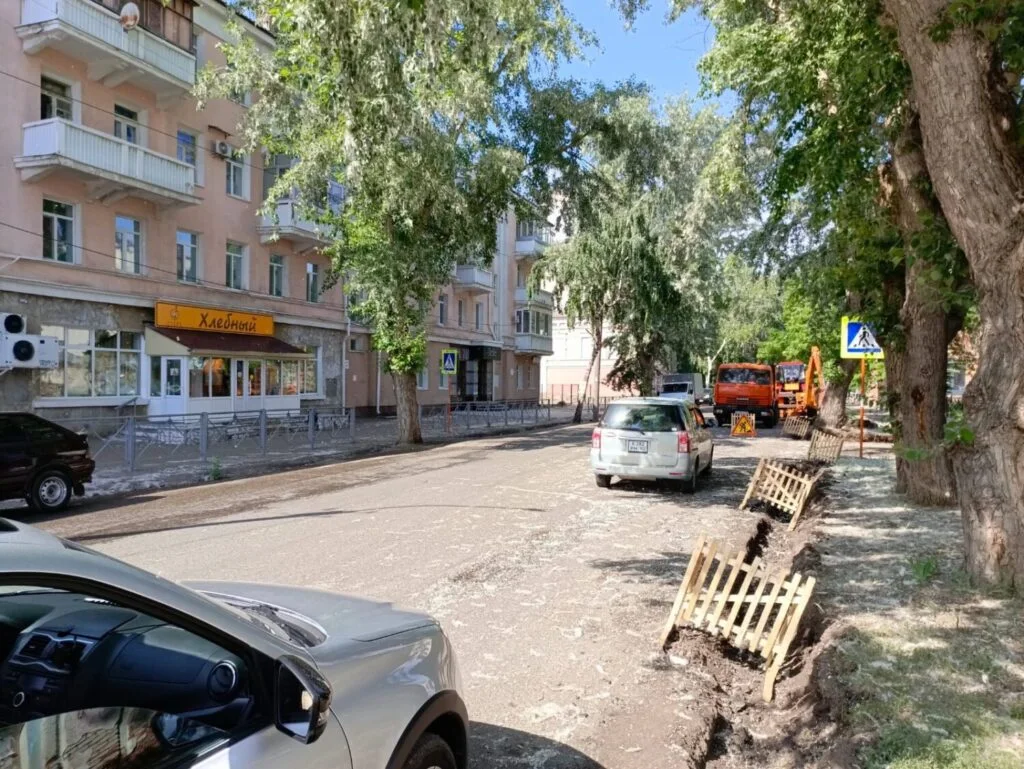 В Стерлитамаке начался ремонт дороги по ул. Мира