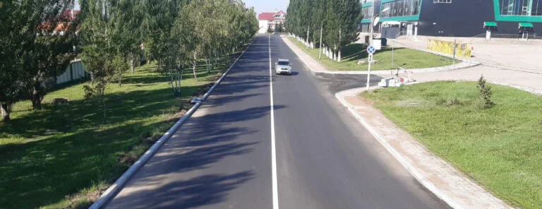 В Стерлитамаке досрочно завершили ремонт дороги по ул. Комарова