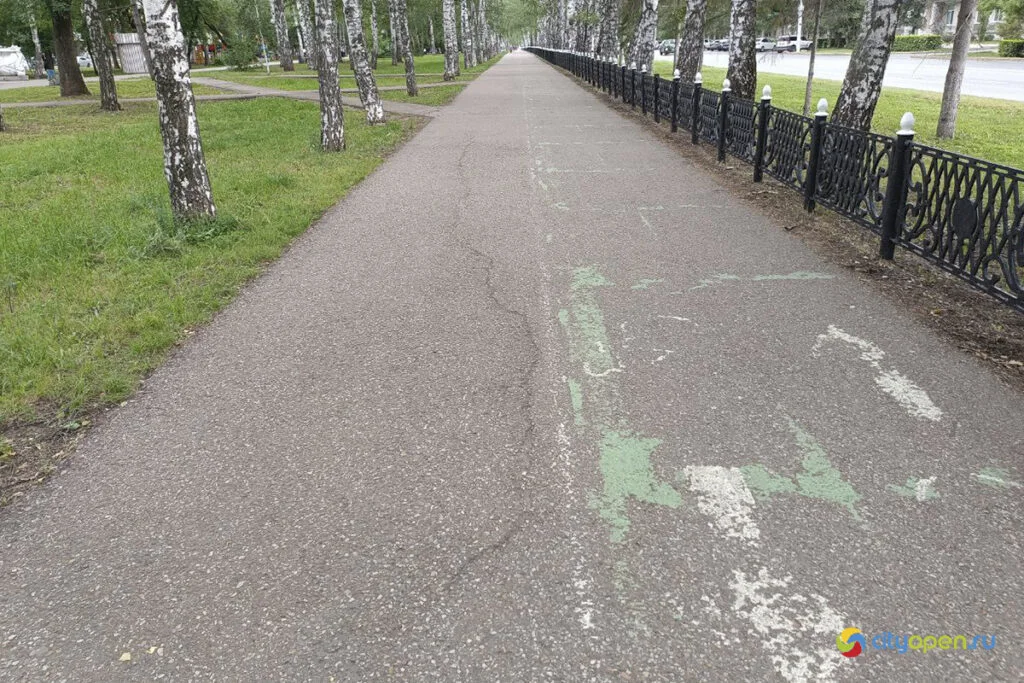 В Стерлитамаке велодорожки обновят до конца месяца