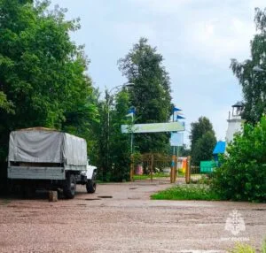 Эвакуация детей не требуется. Подтопило дорогу к детскому лагерю «Чайка»