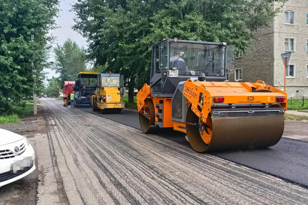 В Стерлитамаке ремонт дороги по ул. Нахимова завершат в августе