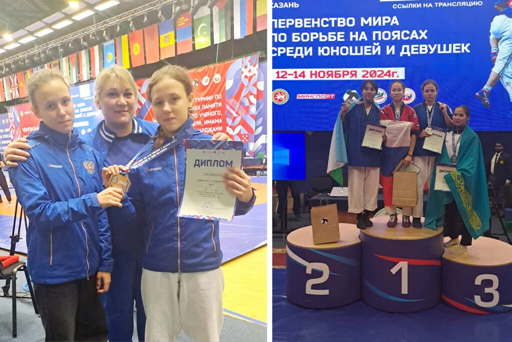Спортсменки из Стерлитамака успешно выступили на Первенстве мира по борьбе на поясах