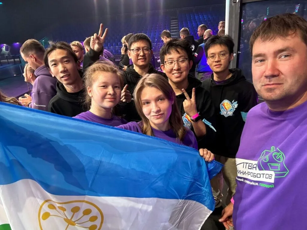 Робот и его команда из Стерлитамака получили приз на Чемпионате «Битва роботов-2024»