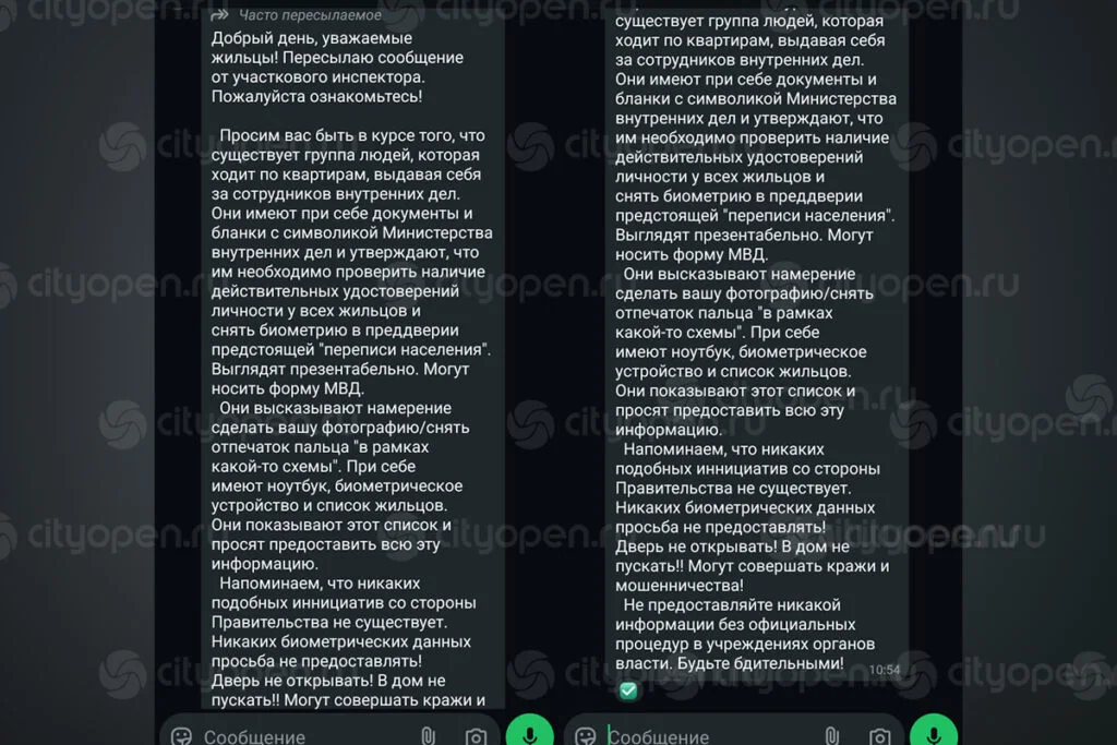 Проверка слуха: в Стерлитамаке неизвестные в форме МВД собирают биометрию граждан?