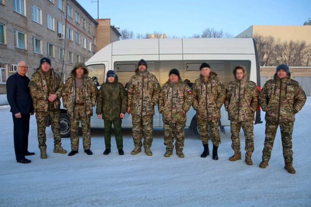 Восьмерых жителей Стерлитамака проводили на СВО