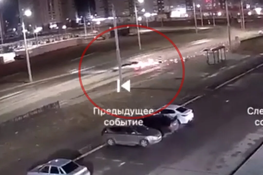 Летели искры из-под колес: в Стерлитамаке под утро произошло ДТП