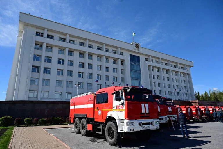 Стерлитамак получил новую пожарную технику