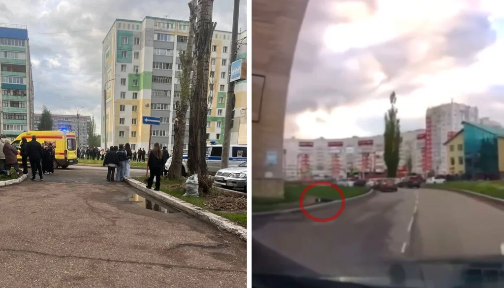 В Стерлитамаке подросток упала с крыши дома