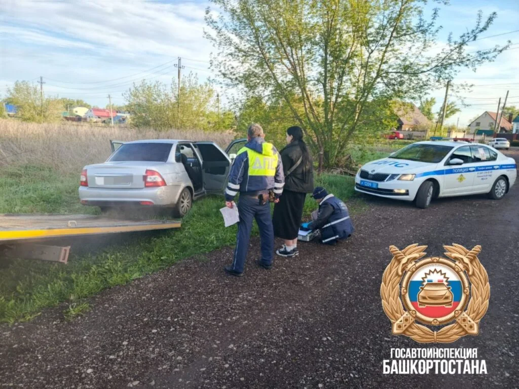 В Стерлитамаке нетрезвая молодая женщина угнала автомобиль у таксиста