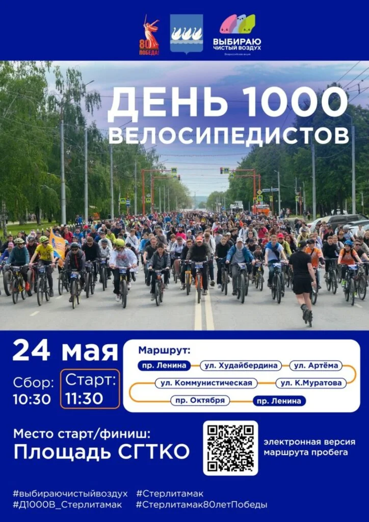 День 1000 велосипедистов — 2025
