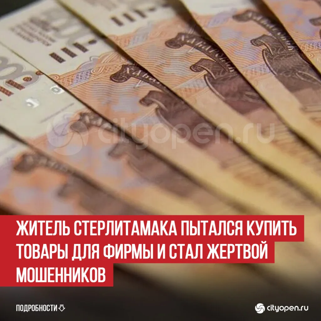 Житель Стерлитамака пытался купить товары для фирмы и стал жертвой мошенников