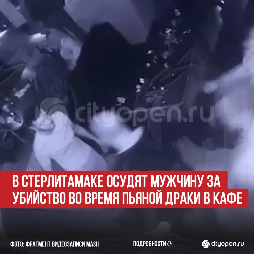 В Стерлитамаке осудят мужчину убийство во время пьяной драки в кафе