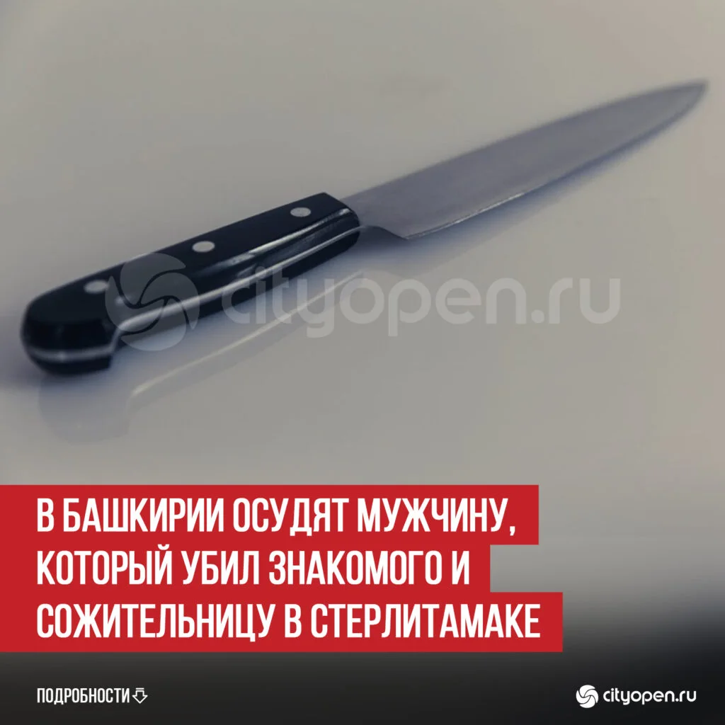 В Башкирии осудят мужчину, который убил знакомого и сожительницу в Стерлитамаке