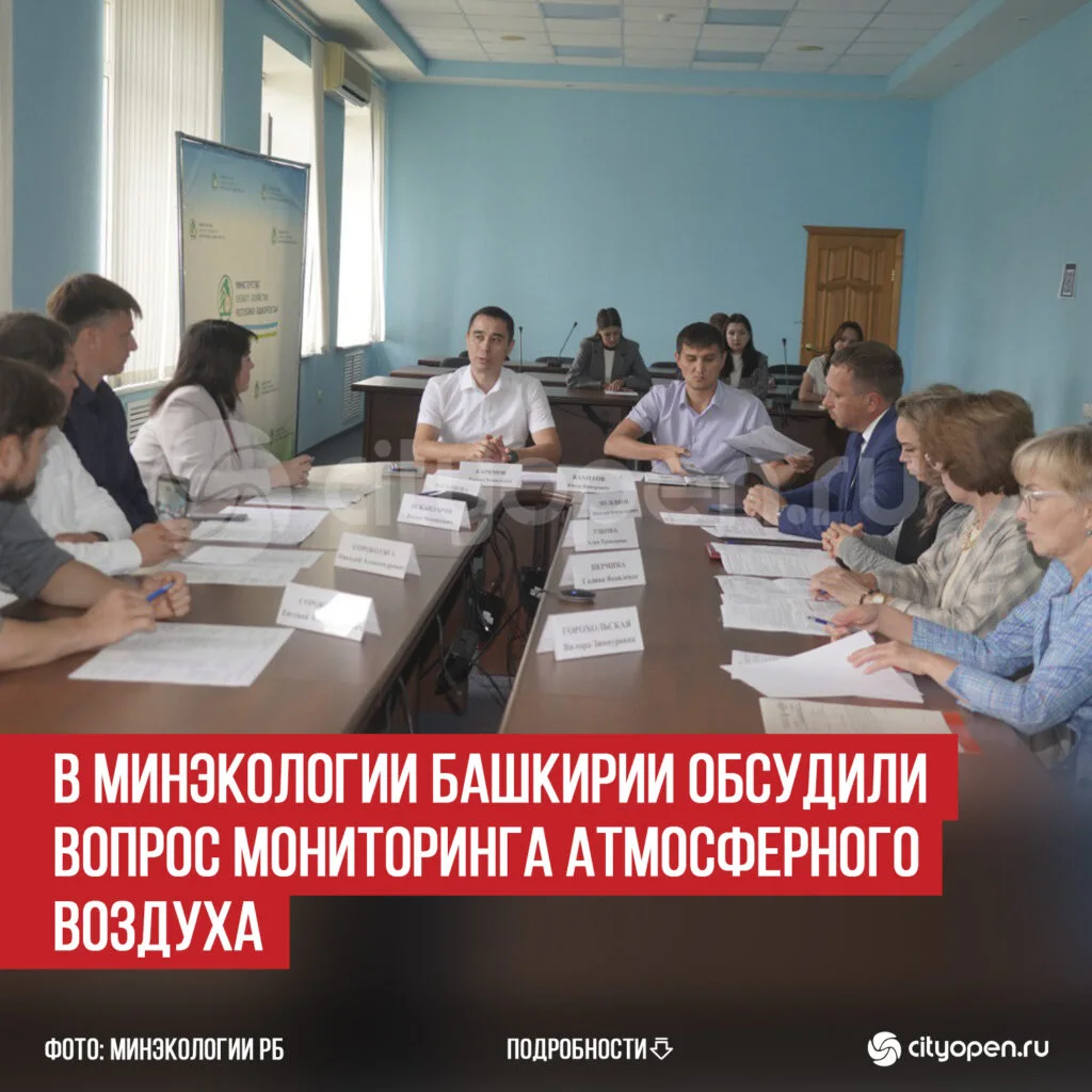 В Минэкологии Башкирии обсудили вопрос мониторинга атмосферного воздуха