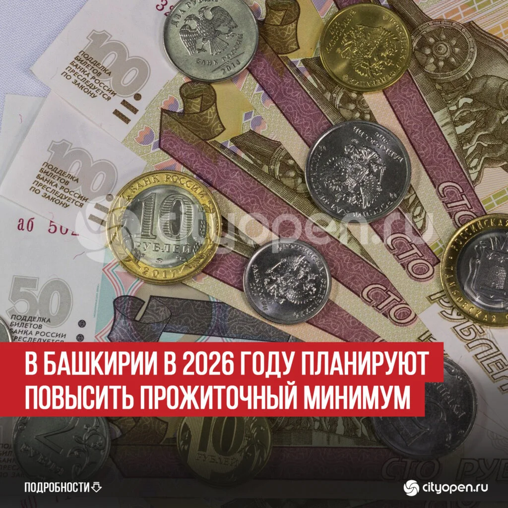 В Башкирии в 2026 году планируют повысить прожиточный минимум