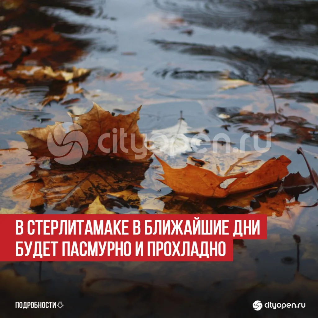 В Стерлитамаке в ближайшие дни будет пасмурно и прохладно