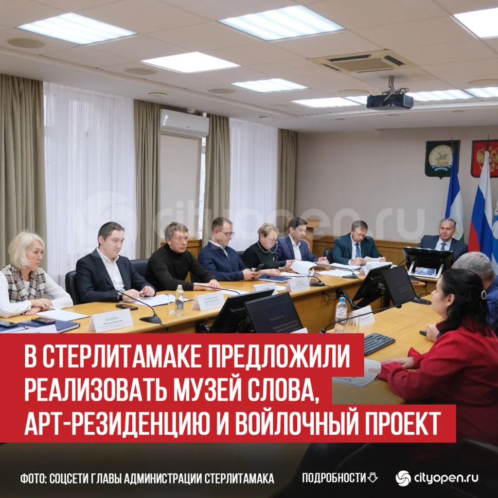 В Стерлитамаке предложили реализовать музей слова, арт-резиденцию и войлочный проект