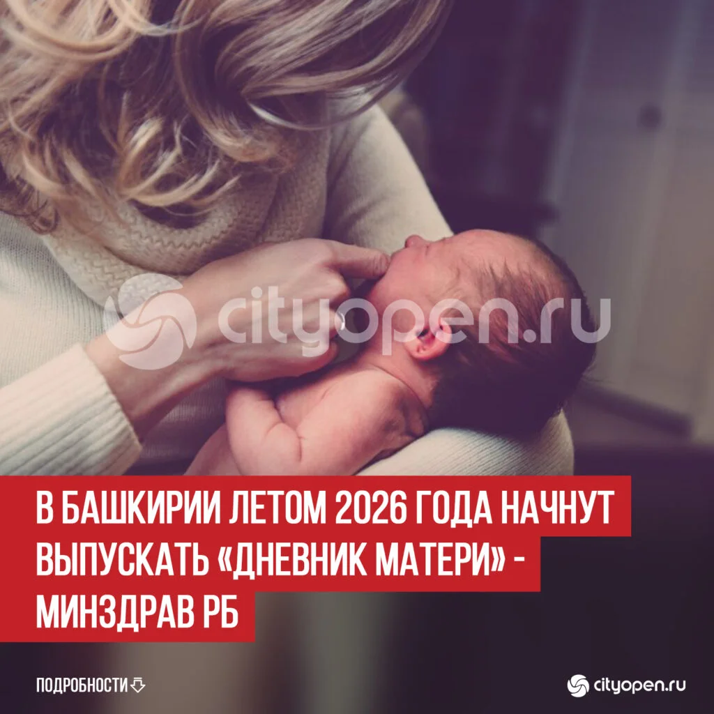 В Башкирии летом 2026 года начнут выпускать «Дневник матери» — Минздрав РБ