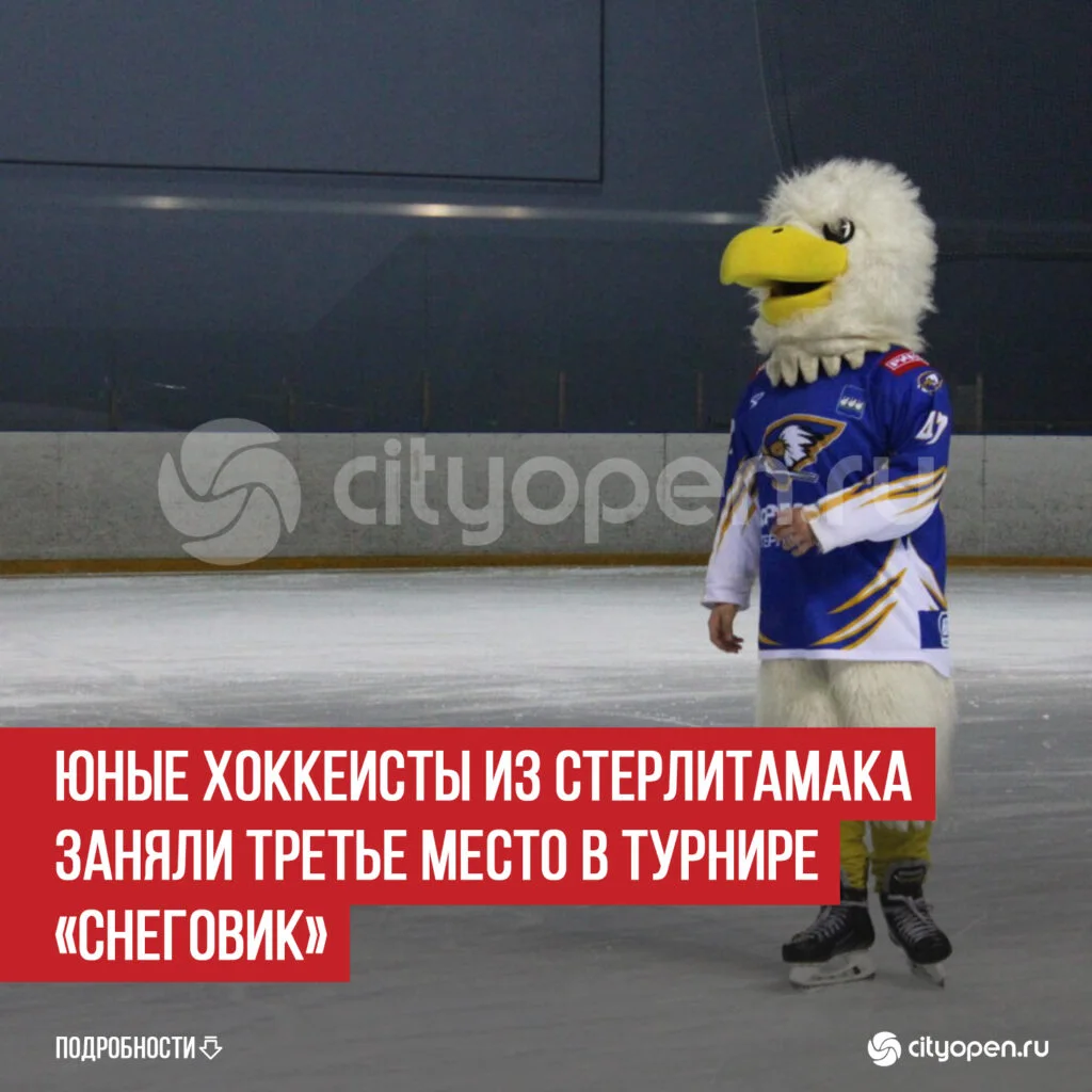 Юные хоккеисты из Стерлитамака заняли третье место в турнире «Снеговик»