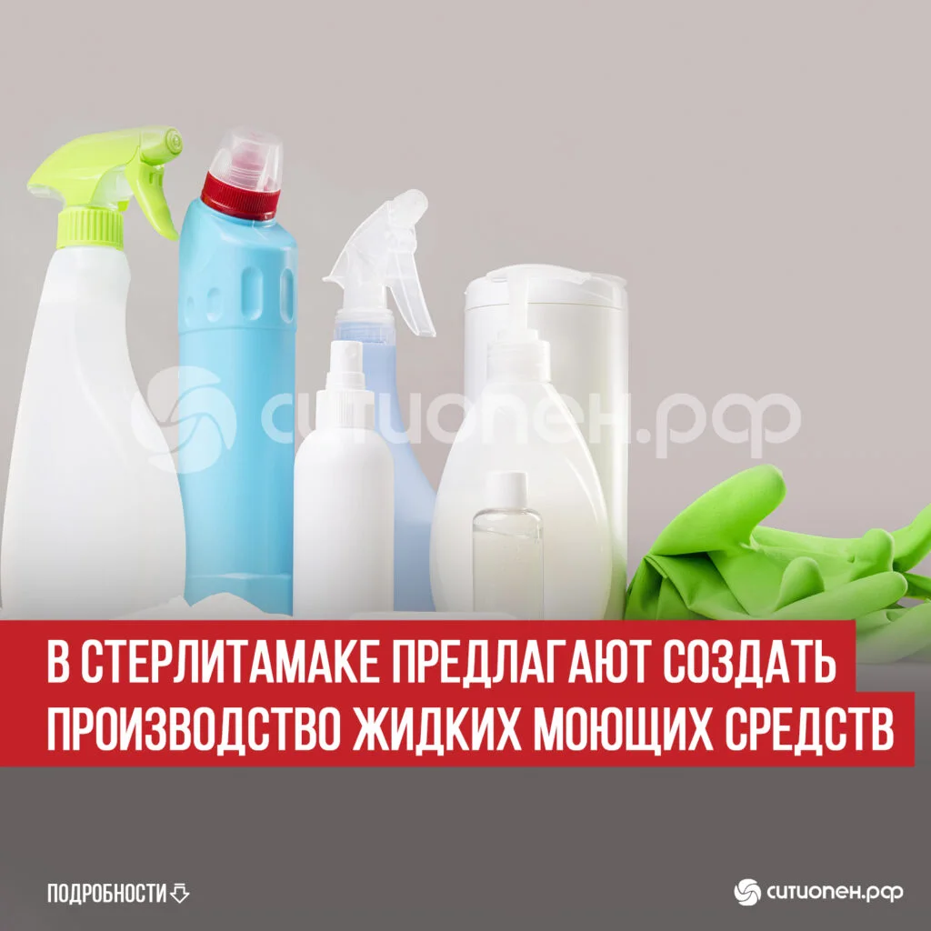 В Стерлитамаке предлагают создать производство жидких моющих средств