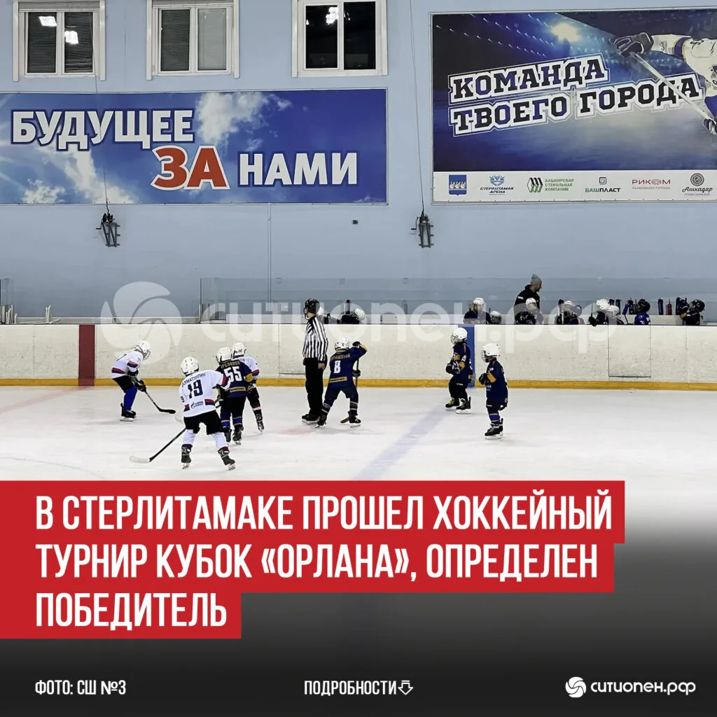 В Стерлитамаке прошел хоккейный турнир Кубок «Орлана», определен победитель