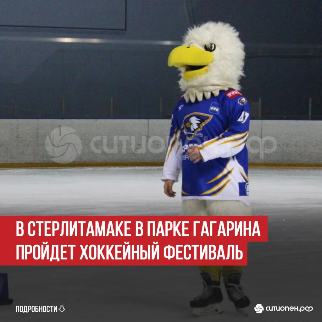 В Стерлитамаке в парке Гагарина пройдет хоккейный фестиваль