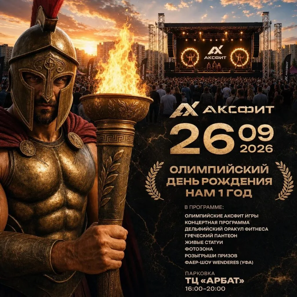 День Рождения фитнес-клуба «Аксфит»