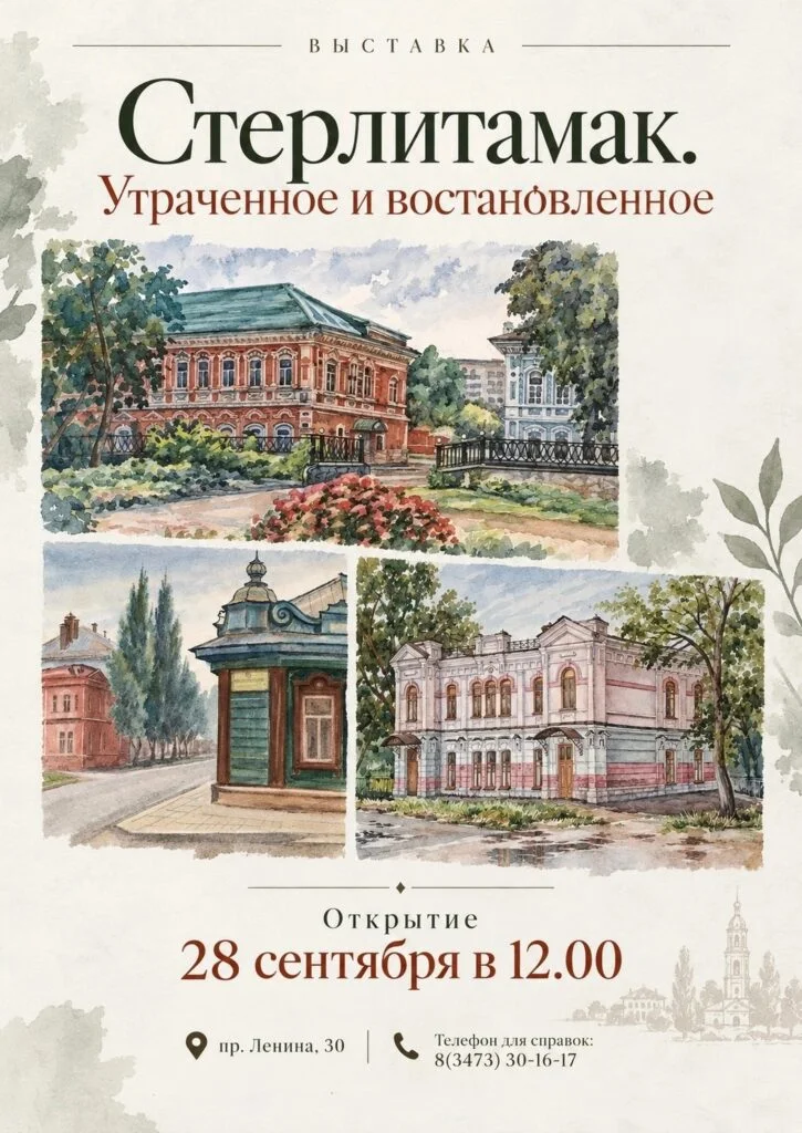 Стерлитамак. Утраченное и восстановленное