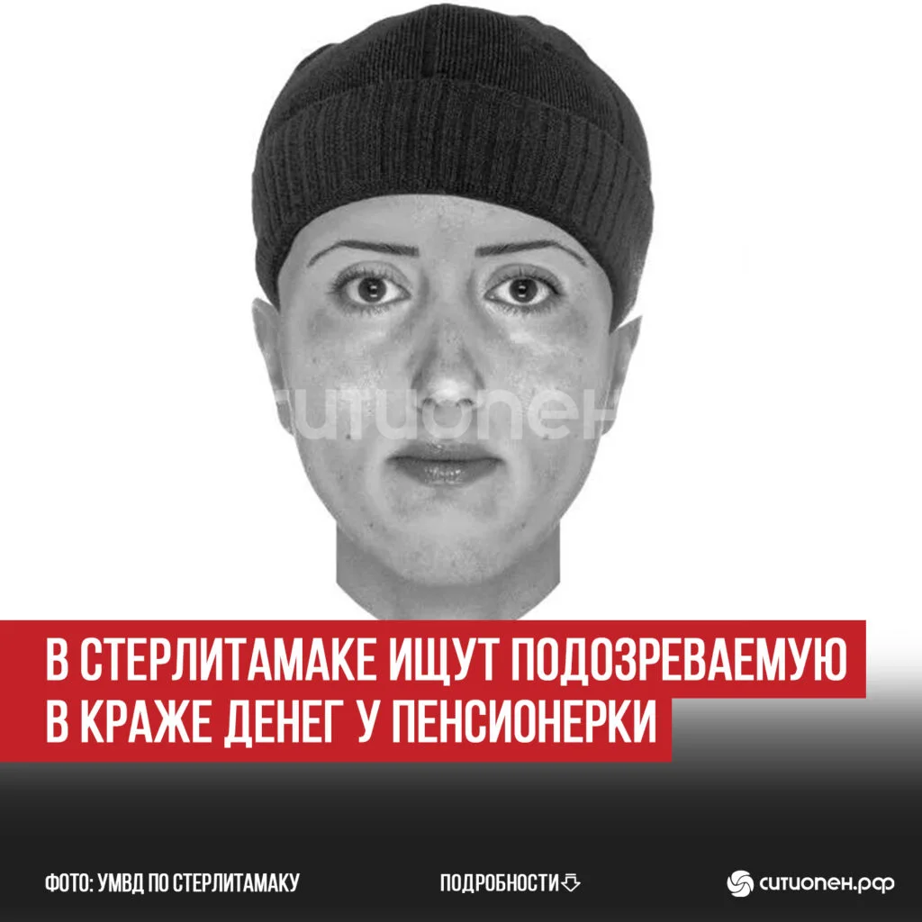 В Стерлитамаке ищут подозреваемую в краже денег у пенсионерки