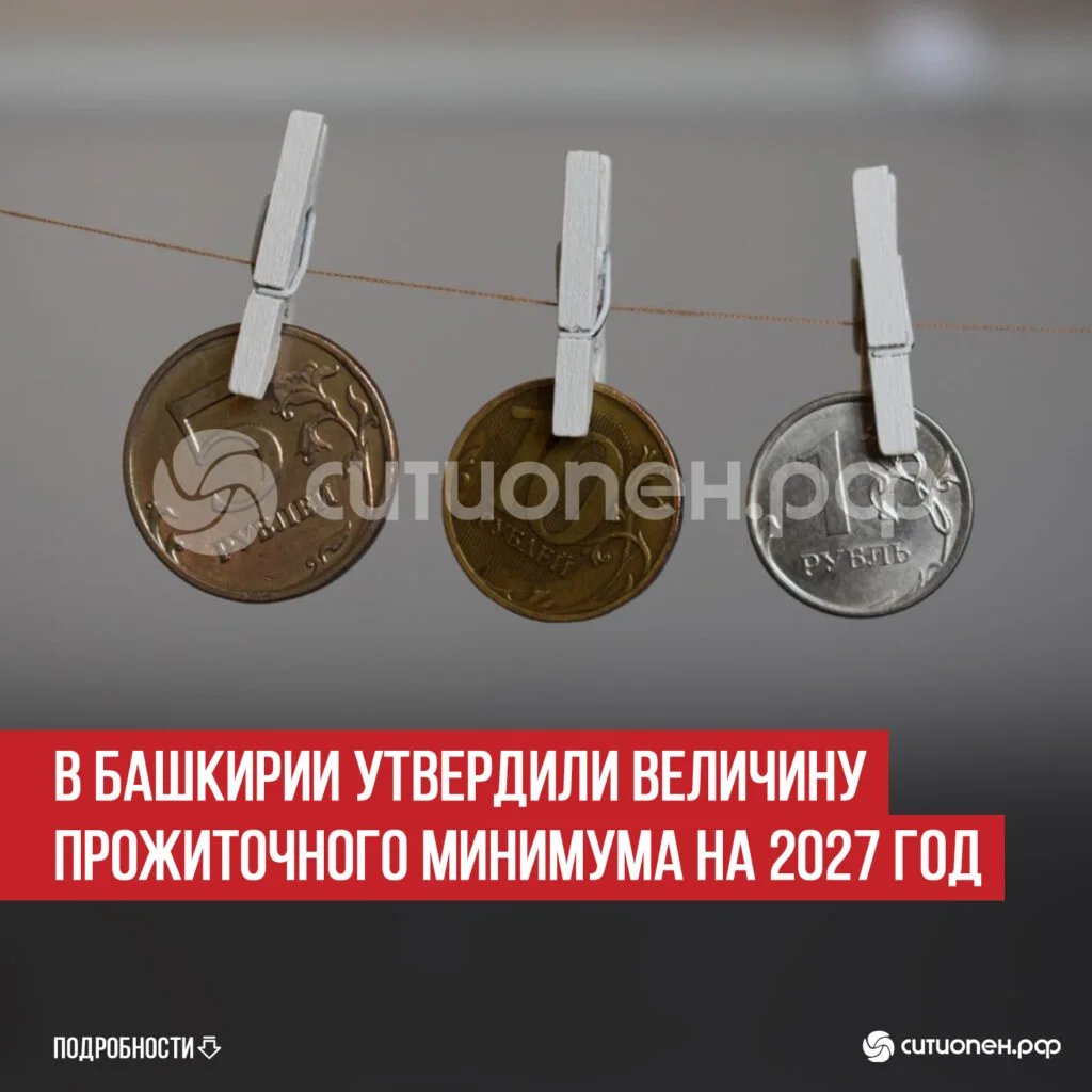 В Башкирии утвердили величину прожиточного минимума на 2027 год